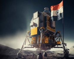 চাঁদের মাটিতে নামলো ভারতের চন্দ্রযান